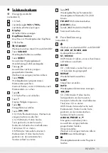 Preview for 13 page of Silvercrest 305906 Operation And Safety Notes