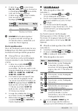 Preview for 17 page of Silvercrest 305906 Operation And Safety Notes