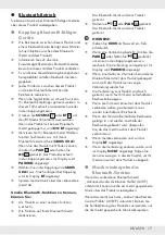 Preview for 19 page of Silvercrest 305906 Operation And Safety Notes