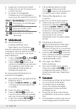 Preview for 20 page of Silvercrest 305906 Operation And Safety Notes