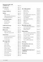 Preview for 24 page of Silvercrest 305906 Operation And Safety Notes