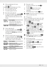 Preview for 35 page of Silvercrest 305906 Operation And Safety Notes