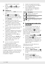 Preview for 54 page of Silvercrest 305906 Operation And Safety Notes