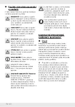 Preview for 76 page of Silvercrest 305906 Operation And Safety Notes