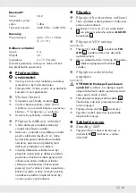 Preview for 83 page of Silvercrest 305906 Operation And Safety Notes