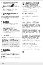 Предварительный просмотр 13 страницы Silvercrest 306134 Operation And Safety Notes