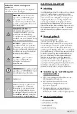 Предварительный просмотр 20 страницы Silvercrest 306134 Operation And Safety Notes