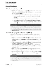 Preview for 163 page of Silvercrest 306411 Operating Instructions And Safety Instructions