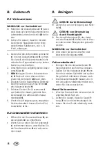 Предварительный просмотр 10 страницы Silvercrest 306431 Operating Instructions Manual