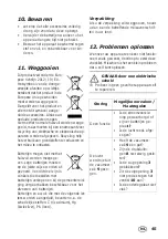 Preview for 47 page of Silvercrest 306431 Operating Instructions Manual