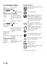 Предварительный просмотр 82 страницы Silvercrest 306431 Operating Instructions Manual