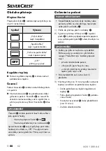 Предварительный просмотр 91 страницы Silvercrest 306484 Operating Instructions Manual