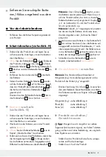 Preview for 9 page of Silvercrest 307246 Operation And Safety Notes