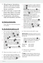 Preview for 36 page of Silvercrest 307246 Operation And Safety Notes