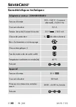 Предварительный просмотр 53 страницы Silvercrest 307268 Operating Instructions Manual