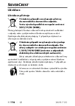 Предварительный просмотр 119 страницы Silvercrest 307268 Operating Instructions Manual