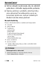 Предварительный просмотр 131 страницы Silvercrest 307268 Operating Instructions Manual