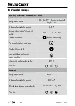 Предварительный просмотр 133 страницы Silvercrest 307268 Operating Instructions Manual