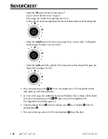 Preview for 11 page of Silvercrest 307596 Operating Instructions Manual