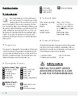 Preview for 6 page of Silvercrest 309564 Operation And Safety Notes