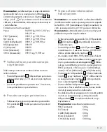 Preview for 41 page of Silvercrest 309564 Operation And Safety Notes