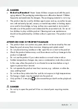 Preview for 9 page of Silvercrest 309578 Operation And Safety Notes