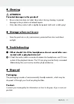 Preview for 11 page of Silvercrest 309578 Operation And Safety Notes