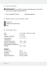 Preview for 16 page of Silvercrest 309578 Operation And Safety Notes