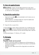 Preview for 37 page of Silvercrest 309578 Operation And Safety Notes