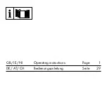 Preview for 2 page of Silvercrest 309596 Operating Instructions Manual