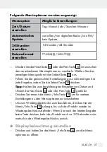 Preview for 27 page of Silvercrest 309610 Operation And Safety Notes