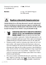 Preview for 172 page of Silvercrest 309610 Operation And Safety Notes