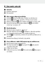 Preview for 199 page of Silvercrest 309610 Operation And Safety Notes