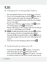 Preview for 18 page of Silvercrest 309633 Operation And Safety Notes