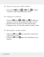 Preview for 24 page of Silvercrest 309633 Operation And Safety Notes