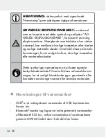 Preview for 34 page of Silvercrest 309633 Operation And Safety Notes