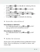 Preview for 47 page of Silvercrest 309633 Operation And Safety Notes