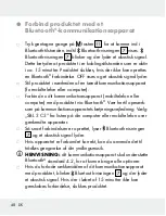 Preview for 48 page of Silvercrest 309633 Operation And Safety Notes