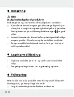 Preview for 54 page of Silvercrest 309633 Operation And Safety Notes