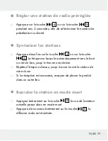 Preview for 79 page of Silvercrest 309633 Operation And Safety Notes