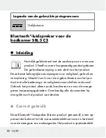 Preview for 88 page of Silvercrest 309633 Operation And Safety Notes