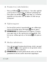 Preview for 102 page of Silvercrest 309633 Operation And Safety Notes