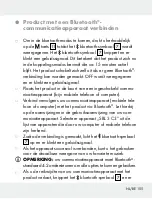 Preview for 105 page of Silvercrest 309633 Operation And Safety Notes