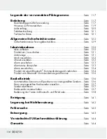 Preview for 116 page of Silvercrest 309633 Operation And Safety Notes