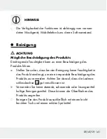 Preview for 141 page of Silvercrest 309633 Operation And Safety Notes