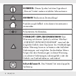 Предварительный просмотр 8 страницы Silvercrest 309972 Operation And Safety Notes