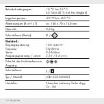 Preview for 16 page of Silvercrest 309972 Operation And Safety Notes