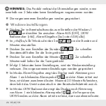 Preview for 26 page of Silvercrest 309972 Operation And Safety Notes