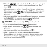 Preview for 242 page of Silvercrest 309972 Operation And Safety Notes