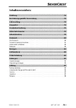 Предварительный просмотр 76 страницы Silvercrest 311001 Operating Instructions Manual